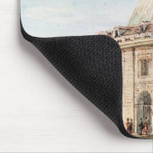 Ansicht des Getreidemarkts Mousepad (Ecke)