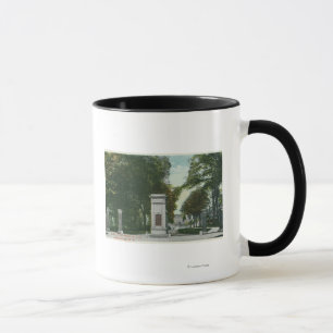 Ansicht des Gewerkschafts-Uni-Denkmal-Tors Tasse