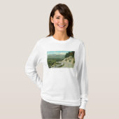 Ansicht des gezierten Hügels vor Keene Tal T-Shirt (Vorne ganz)