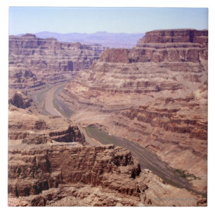Ansicht des Grand Canyon, Arizona Fliese