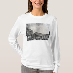 Ansicht des großartigen Theaters, Bordeaux T-Shirt