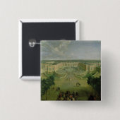 Ansicht des großartigen Trianon, 1722 Button (Vorne & Hinten)