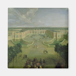Ansicht des großartigen Trianon, 1722 Magnet