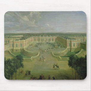 Ansicht des großartigen Trianon, 1722 Mousepad