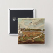 Ansicht des großen Vertrags hielt am Grasland DU Button (Vorne & Hinten)