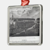 Ansicht des großen Vertrags hielt am Grasland DU Silbernes Ornament (Links)