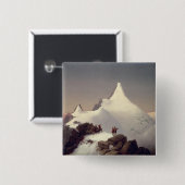 Ansicht des "Grossglockner" Berges Button (Vorne & Hinten)