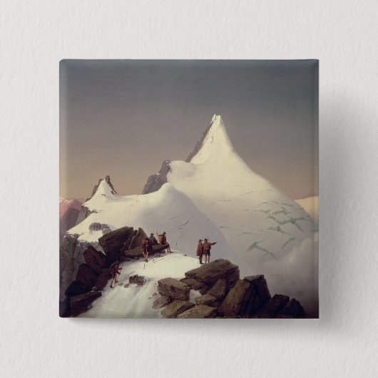 Ansicht des "Grossglockner" Berges Button (Vorderseite)