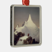 Ansicht des "Grossglockner" Berges Ornament Aus Metall (Rechts)