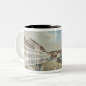 Ansicht des Hackescher Markt Zweifarbige Tasse (Vorderseite Links)