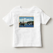 Ansicht des Hafens, Martha's Vineyard Kleinkind T-shirt (Vorderseite)