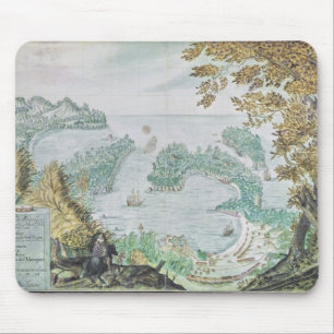 Ansicht des Hafens von Acapulco Mousepad