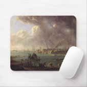 Ansicht des Hafens von Lorient Mousepad (Mit Mouse)