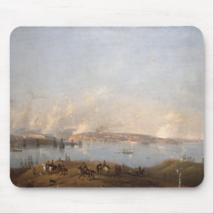 Ansicht des Hafens von Sebastopol während des Mousepad