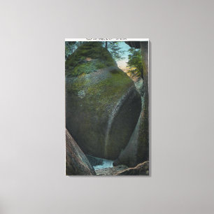 Ansicht des Halls der Schiffe, Felsformationen Leinwanddruck