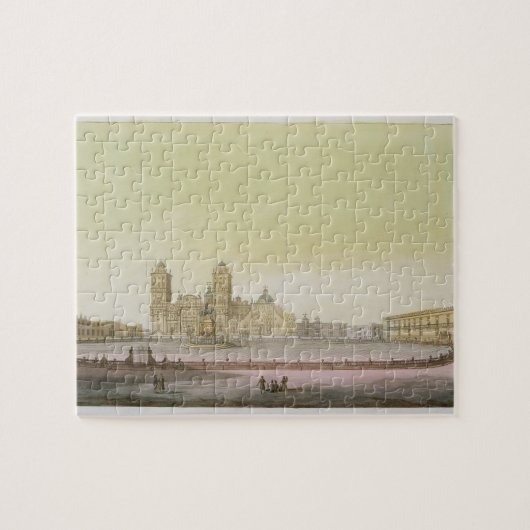 Ansicht des Hauptplatzes in Mexiko City Puzzle (Horizontal)