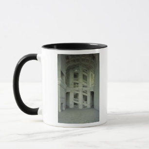 Ansicht des Haupttreppenhauses, 1519-46 Tasse