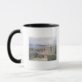 Ansicht des Hauses von Kleopatra Tasse (Links)