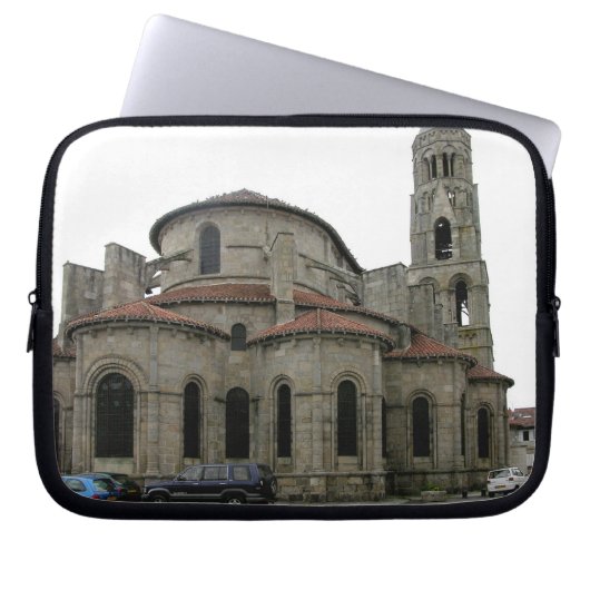 Ansicht des Helms der Kirche (Foto) Laptopschutzhülle (Vorderseite)