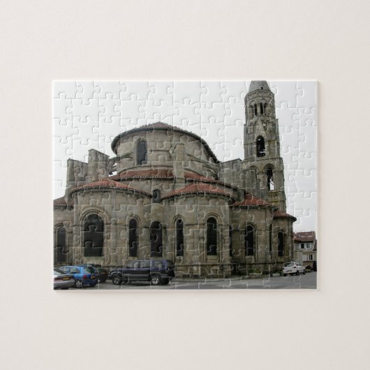 Ansicht des Helms der Kirche (Foto) Puzzle (Horizontal)