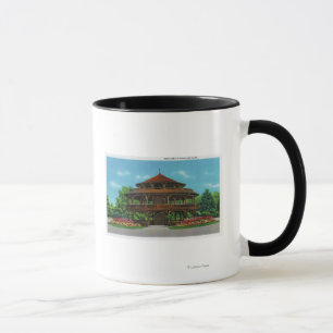 Ansicht des Highland- Parkpavillons Tasse