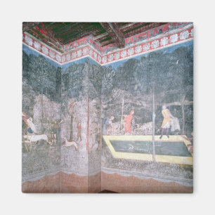 Ansicht des Hirsch-Raumes, 1343 Magnet