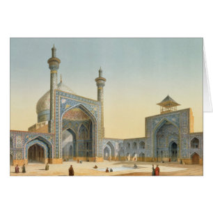 Ansicht des Hofes des Mesdjid-i-Shah, Isfah