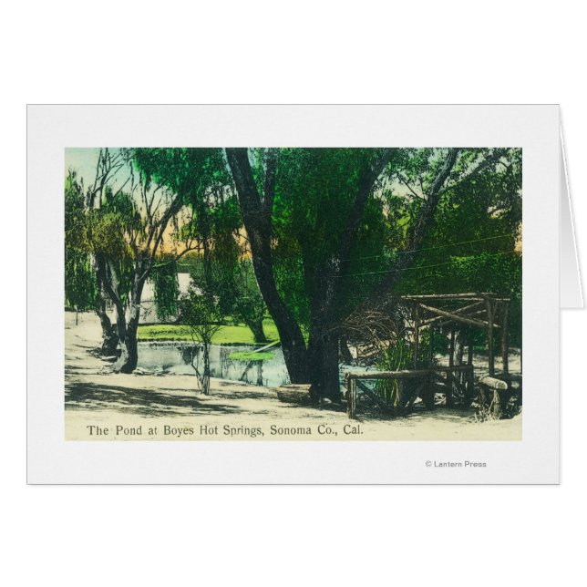 Ansicht des Hot Springs Pond (Vorderseite (Horizontal))