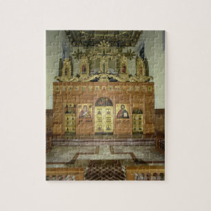 Ansicht des Iconostasis, 1641 (Foto) (sehen Sie Puzzle