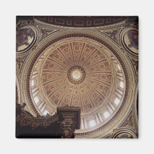 Ansicht des Innenraums der Haube Magnet