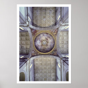Ansicht des Innenraums der Kuppel, im Jahre 1425 Poster