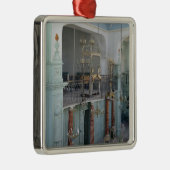 Ansicht des Innenraums des Cavaillons Silbernes Ornament (Rechts)