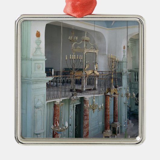 Ansicht des Innenraums des Cavaillons Silbernes Ornament (Vorne)
