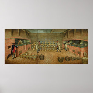 Ansicht des Innenraums des Labors Poster