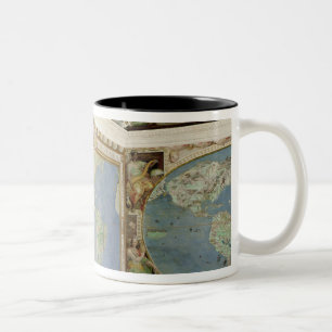 Ansicht des Innenraums des 'Sala Del Zweifarbige Tasse