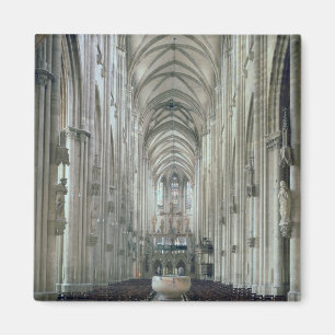 Ansicht des Innenschauens Ost, angefangen 1230 Magnet