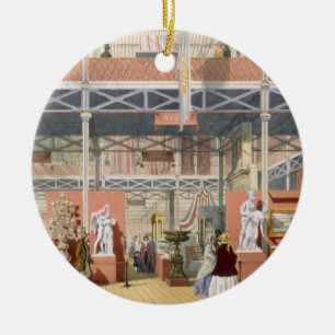 Ansicht des Italien-Abschnitts der großen Keramik Ornament