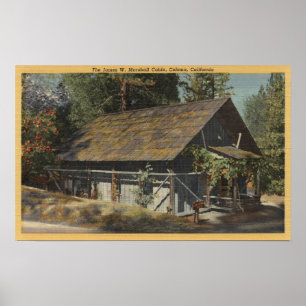 Ansicht des James W. Marshall Cabin Poster
