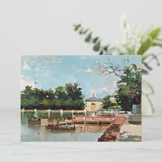 Ansicht des Jetty | Joaquín Sorolla (Stehend Vorderseite)