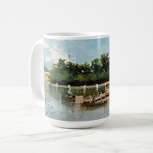 Ansicht des Jetty   Joaquín Sorolla Kaffeetasse