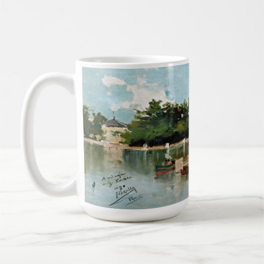 Ansicht des Jetty | Joaquín Sorolla Kaffeetasse (Links)