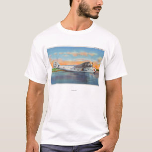 Ansicht des Kalifornien-Scherer-Flugzeug T-Shirt