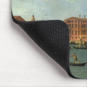 Ansicht des Kanals von Santa Chiara, Venedig Mousepad (Ecke)