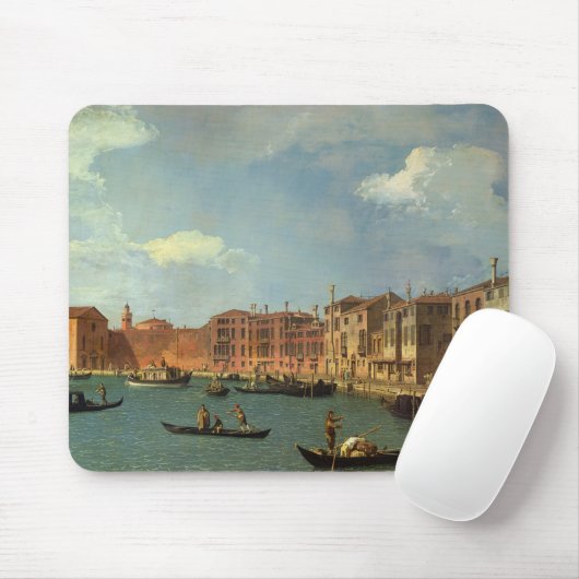 Ansicht des Kanals von Santa Chiara, Venedig Mousepad (Mit Mouse)