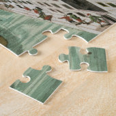 Ansicht des Kettel Tors in Delft (Stich) Puzzle (Seite)