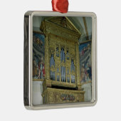 Ansicht des Kirchenorgans, c.1590 Ornament Aus Metall (Rechts)