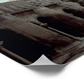 Ansicht des Klosters Poster (Ecke)