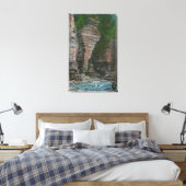 Ansicht des Kopfes des Elefanten Leinwanddruck (Insitu (Schlafzimmer))