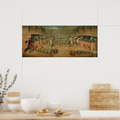 Ansicht des Laboratoriums Poster (Küche)