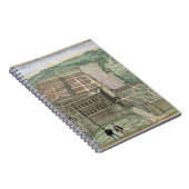 Ansicht des Landhauses Farnese und der Gärten, von Notizblock (Rechte Seite)